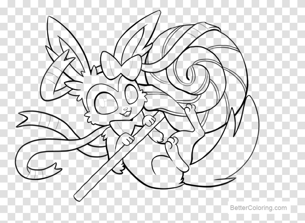 Pokemon Eevee Evolutions Sylveon Coloring Pages Free Coloring The Best Porn Website