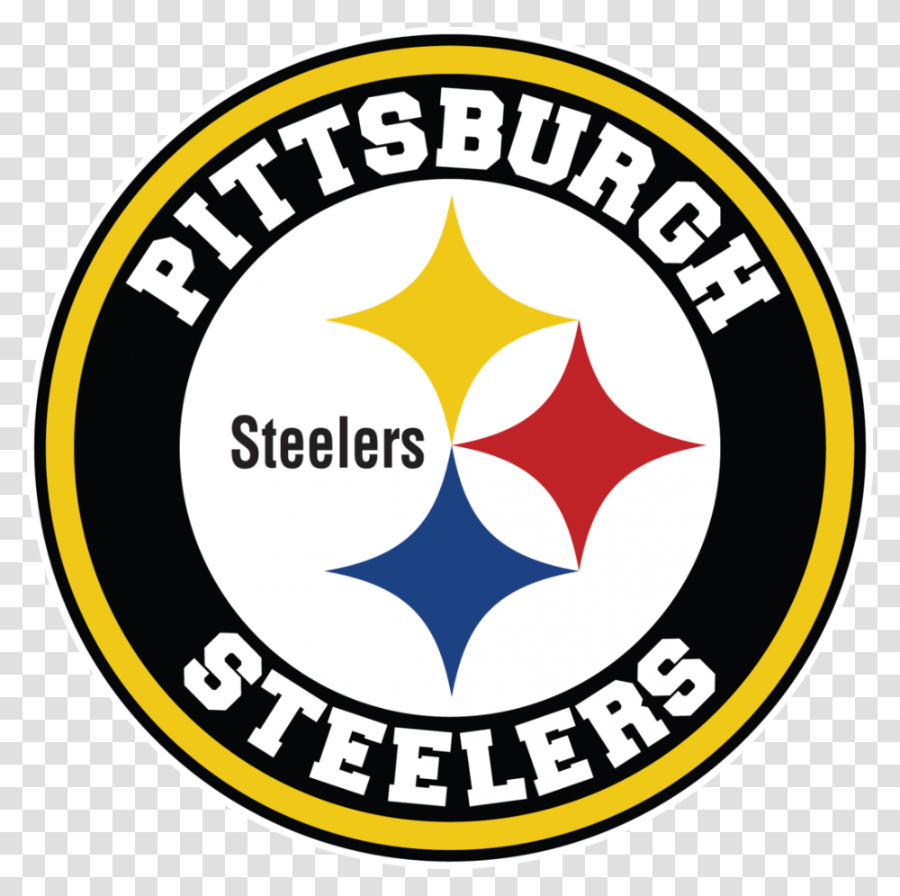 Pittsburgh Steelers Circle Logo Trademark Label Transparent Png