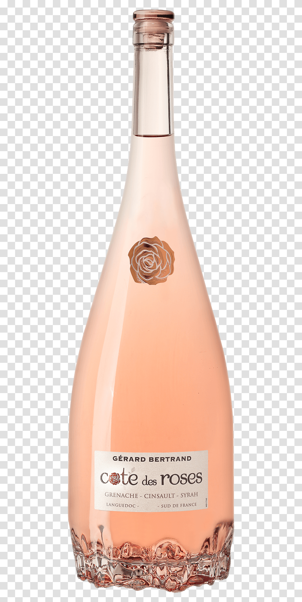0 9999 V1 Gerard Bertrand Cote Des Roses Rose 2017, Alcohol, Beverage, Drink, Sake Transparent Png