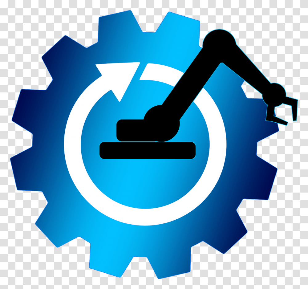 0 Icon Clipart Download Robot Arm Icon, Machine, Gear, Cross Transparent Png