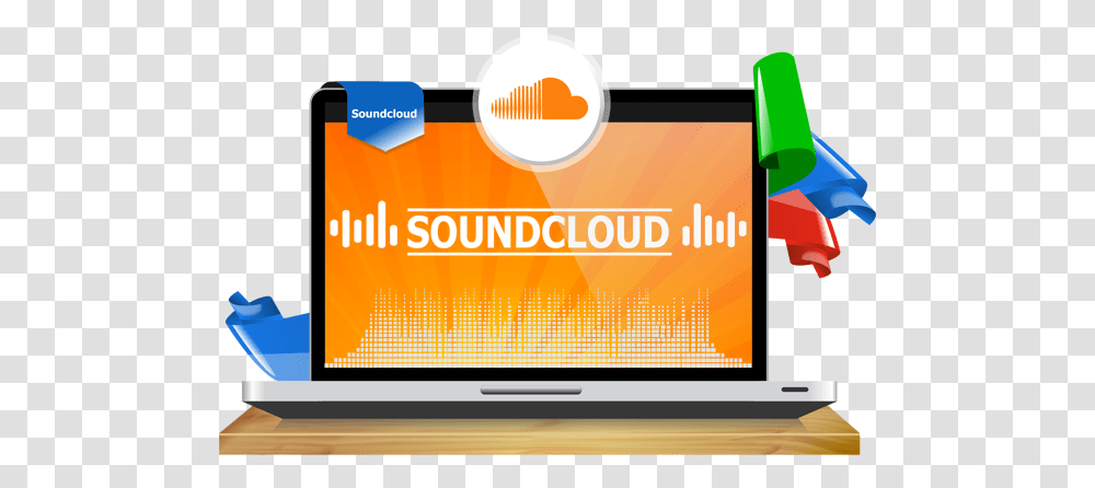 000 Likes Soundcloud Electronics, Pc, Computer, Laptop, Label Transparent Png