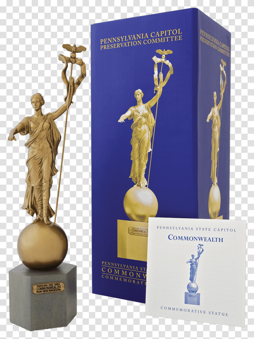 001 Mini Statue, Trophy, Person, Human, Gold Transparent Png