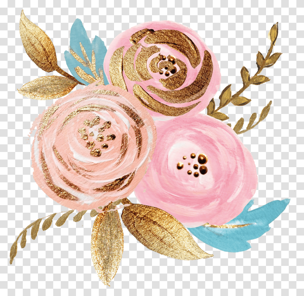 00com201705149558158884582png Pink Rose Gold Watercolor Background Transparent Png