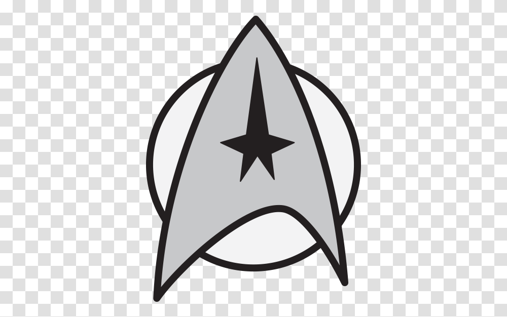 0110 Ncc 1701 Enterprise Star Trek Logo, Symbol, Star Symbol Transparent Png