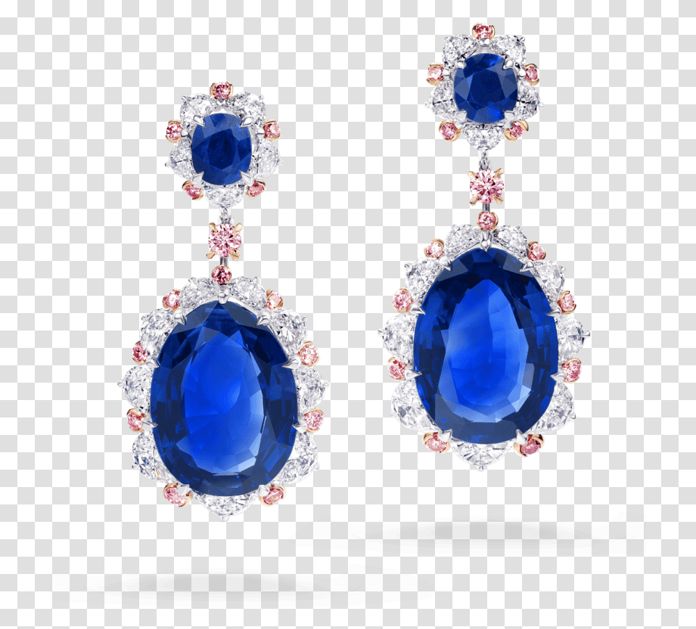 04 1054r Burma Sapph Diam Earrings Earrings, Sapphire, Gemstone, Jewelry, Accessories Transparent Png