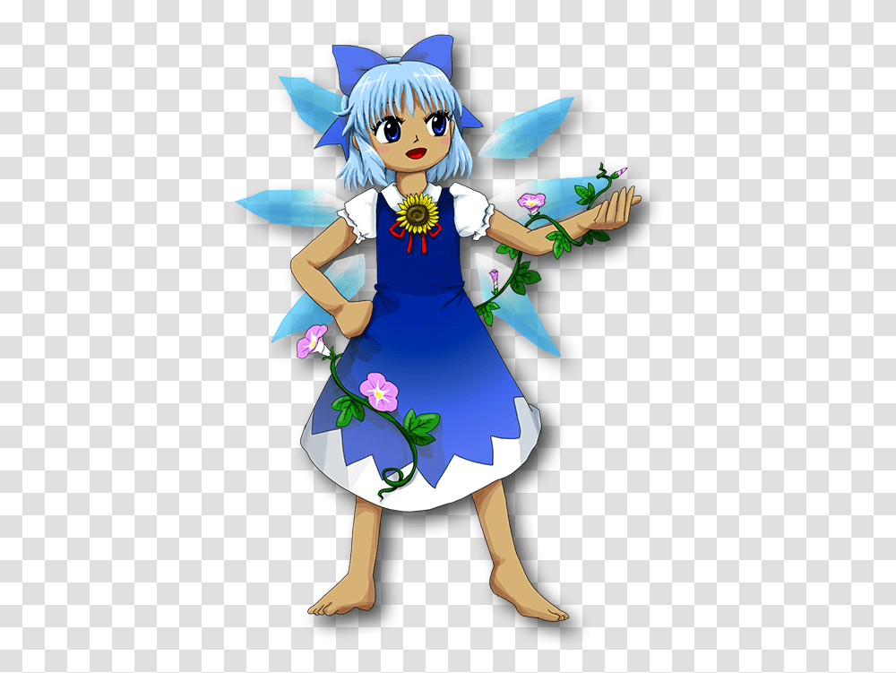 0c3e471681143df5abc0bc1cpng Shrine Albums Hidden Star In Four Seasons Cirno, Graphics, Art, Person, Human Transparent Png