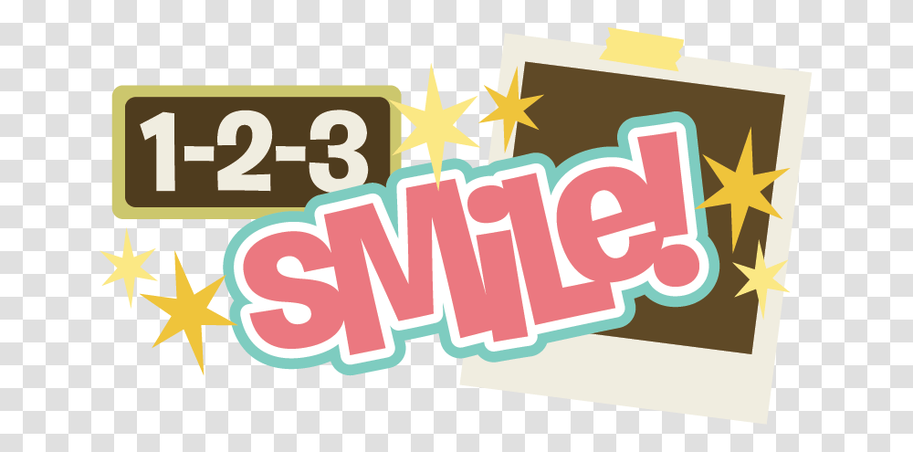 1 2 3 Smile Clipart, Label, Word, Advertisement Transparent Png