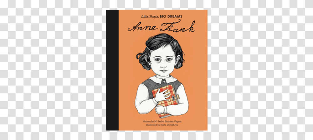 1 292 8 Anne Anne Frank Little People Big Dreams, Person, Human, Advertisement, Poster Transparent Png