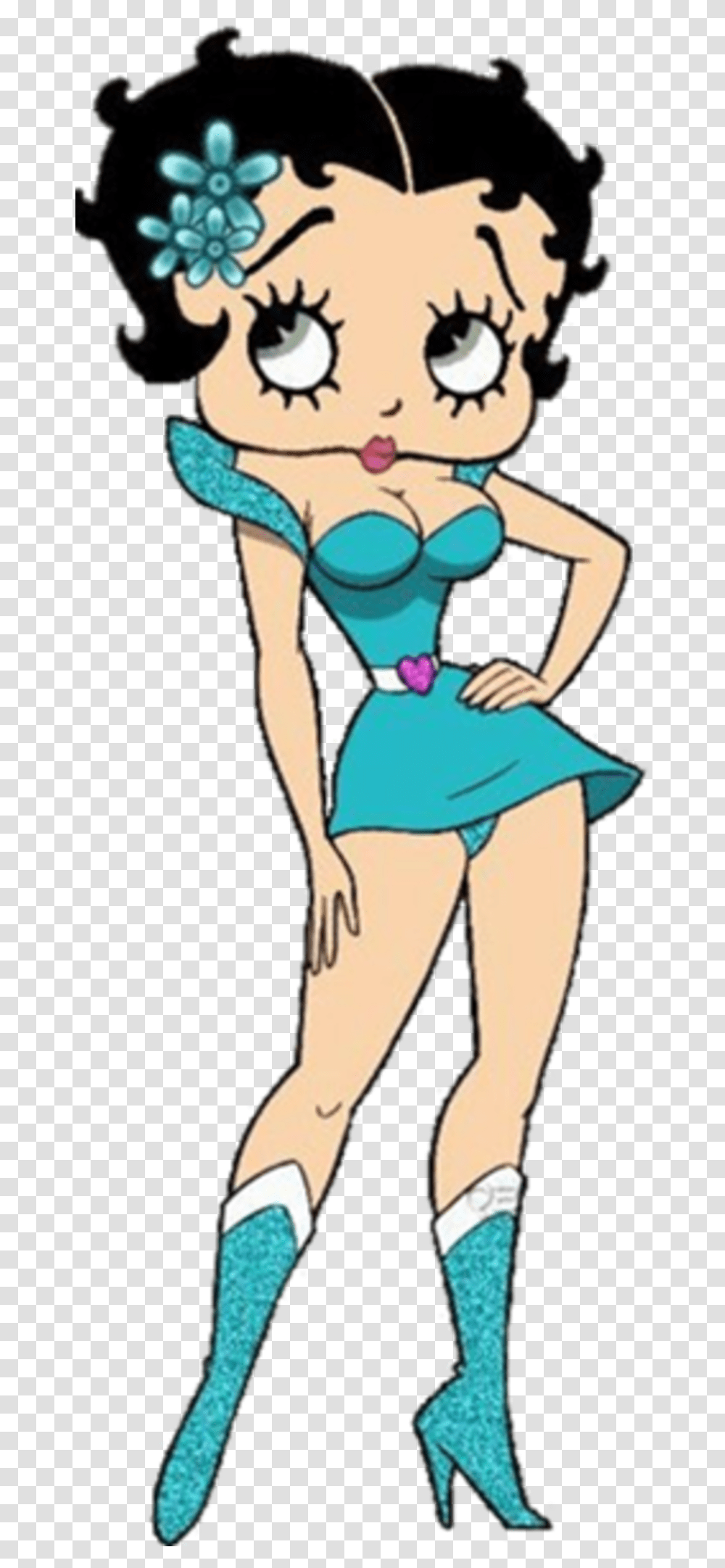 1 Betty Boop Face Tattoos, Dress, Female, Person Transparent Png