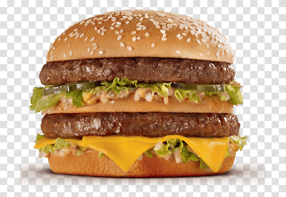 1 Big Mac De Mcdonalds, Burger, Food Transparent Png