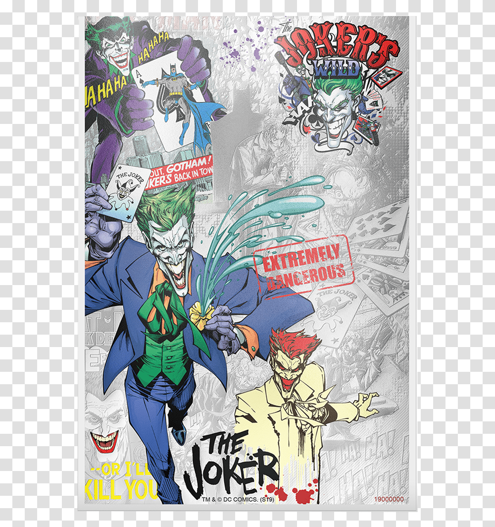 1 Joker Comics, Poster, Advertisement, Book, Person Transparent Png