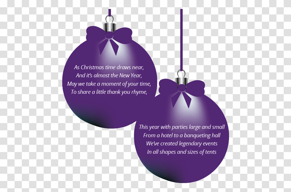 1 New Bauble Short Christmas Ornament, Purple, Sphere, Lamp, Plant Transparent Png