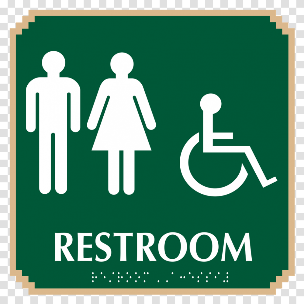 1 Restroom Sign Clipart, Road Sign Transparent Png