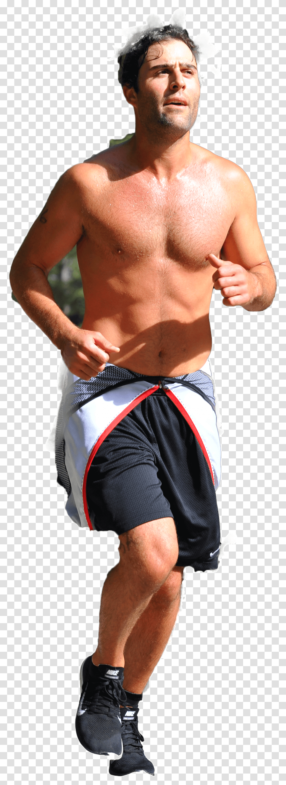 1 Running People, Shorts, Apparel, Person Transparent Png