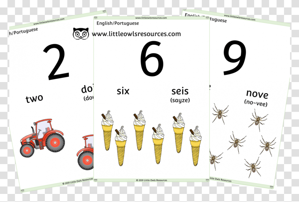 10 Counting Cover Counting Numbers 0, Insect, Invertebrate Transparent Png
