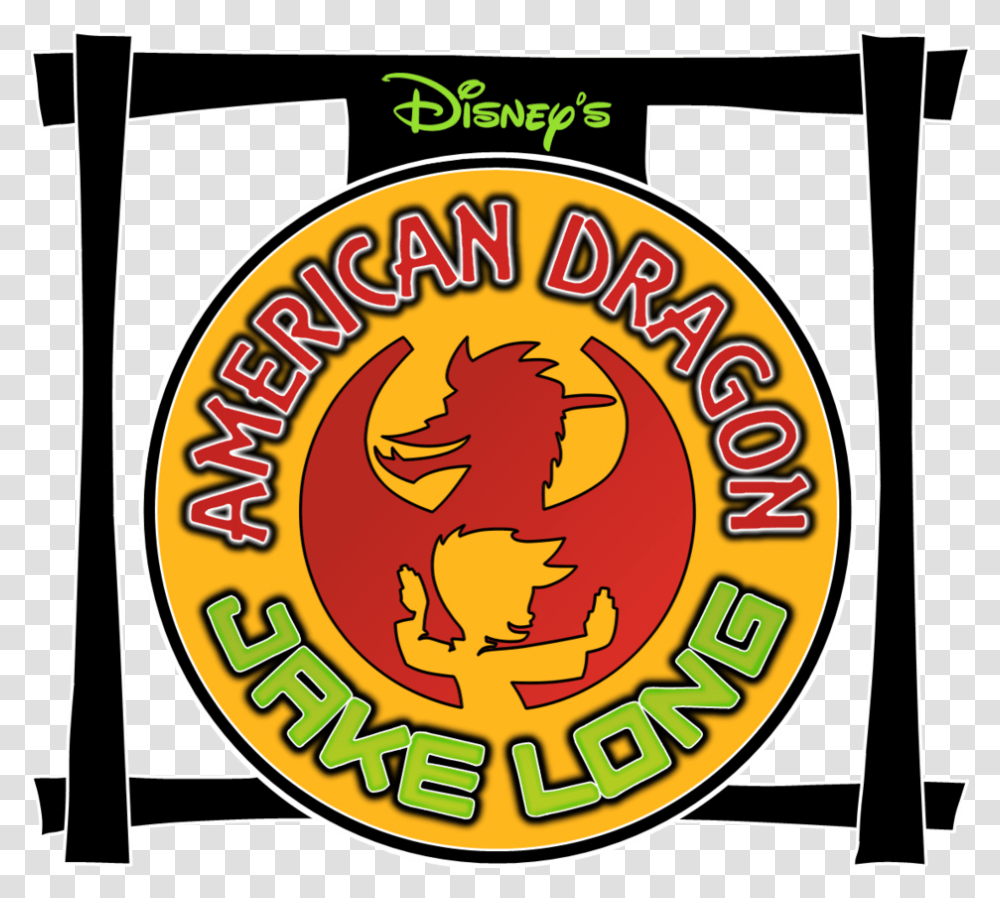 100 Animated Shows Part 3 American Dragon Jake Long Logo, Poster, Advertisement, Symbol, Text Transparent Png