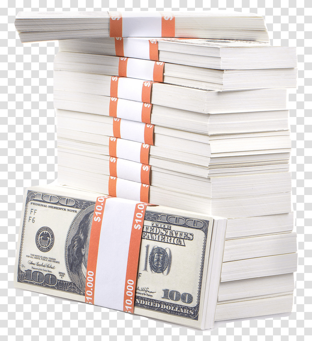 100 Dollar Bill, Box, Money Transparent Png
