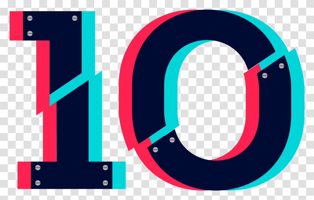100 Number, Horseshoe Transparent Png