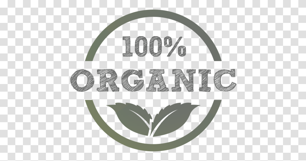 100 Organic, Logo, Trademark, Label Transparent Png