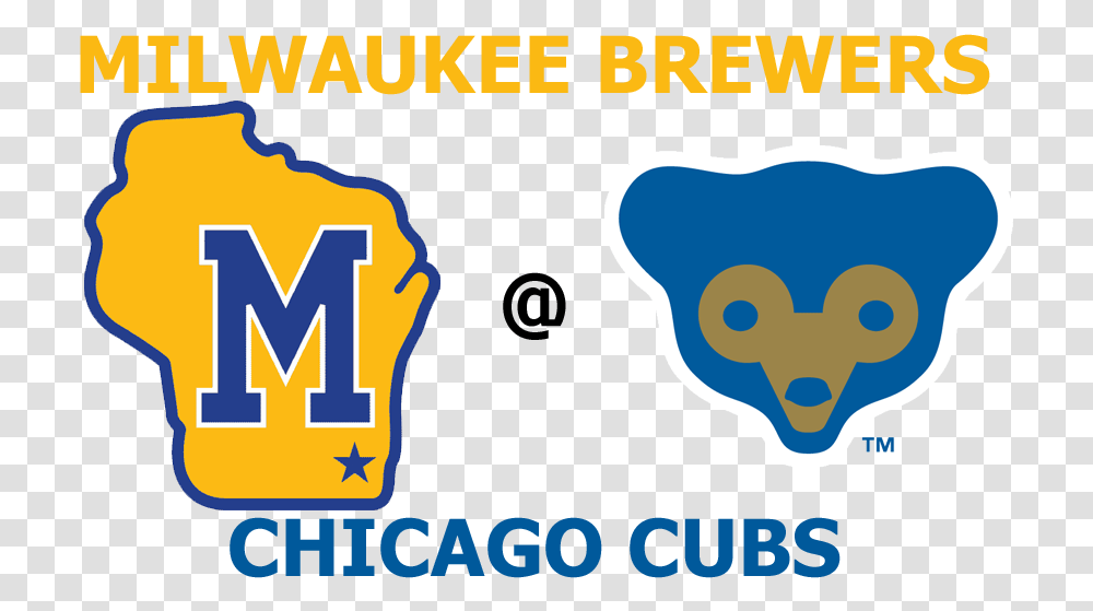 1000x500 Brewers Cubs, Logo, Poster Transparent Png