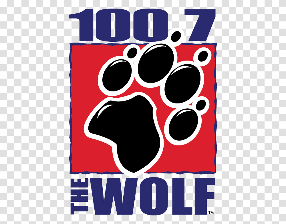 100.7 The Wolf, Poster, Advertisement, Texture, Hand Transparent Png