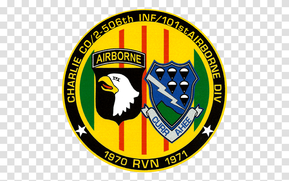 101st Airborne Screaming Eagle Amp 506th Inf 101st Airborne 506 Logo, Trademark, Poster, Advertisement Transparent Png