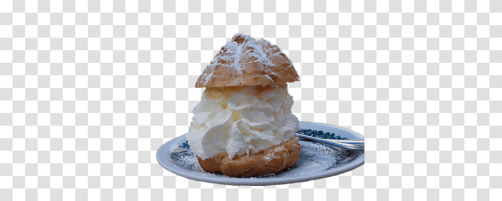 Cream, Dessert, Food, Creme Transparent Png