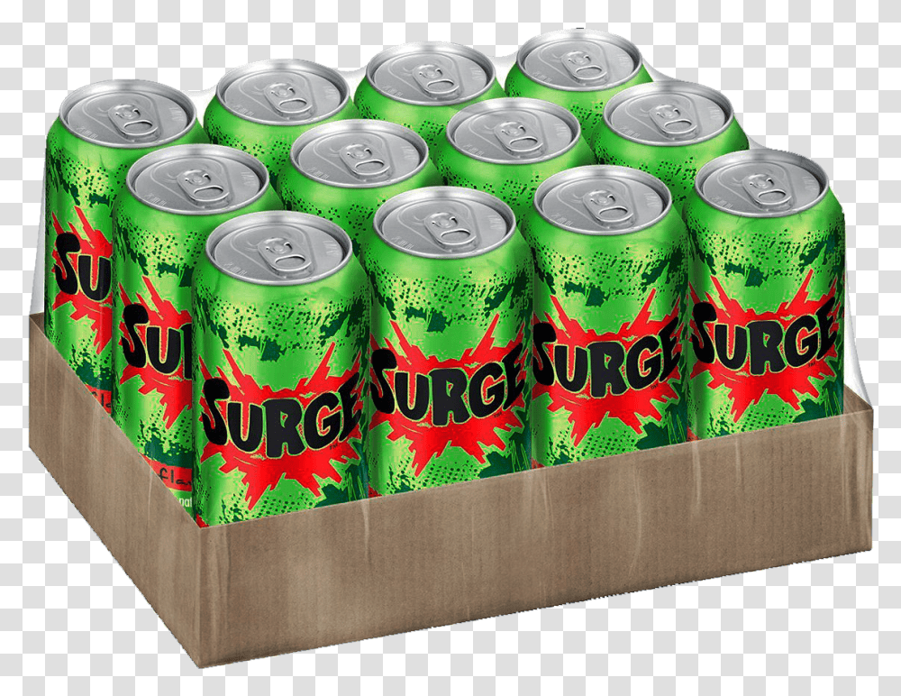 1144x865 Surgecans Surge, Tin, Box, Beverage, Drink Transparent Png