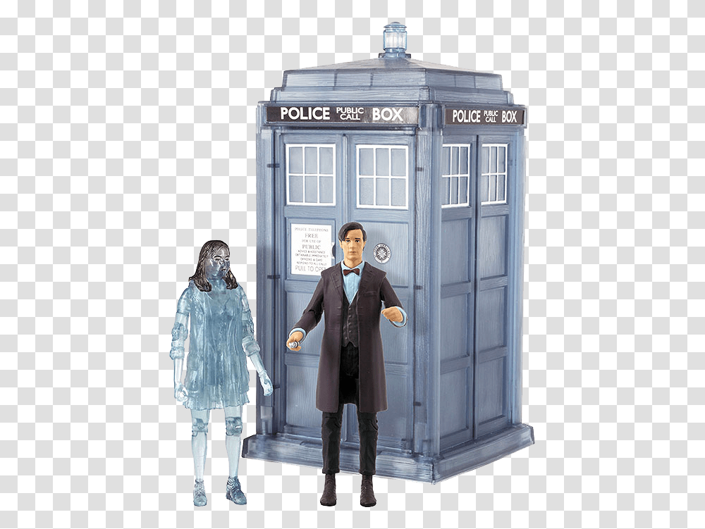 11th Doctor Tardis Toy, Person, Human, Apparel Transparent Png