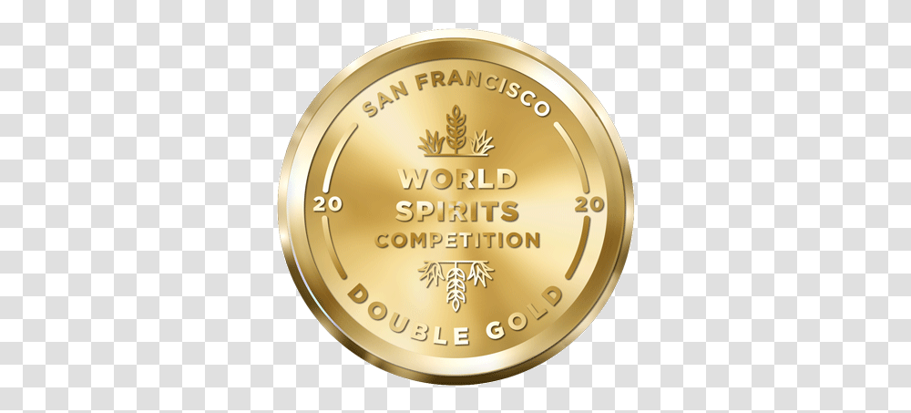 12 Years Deluxe Scotch Whisky Double Gold San Francisco Spirits Competition, Clock Tower, Architecture, Building, Coin Transparent Png