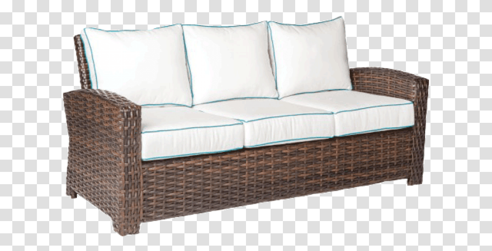 1217 Trax Cut Studio Couch, Furniture, Cushion, Pillow, Bed Transparent Png