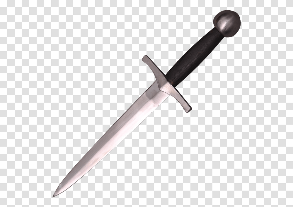 12th Century Crusader Dagger Medieval Dagger, Sword, Blade, Weapon, Weaponry Transparent Png