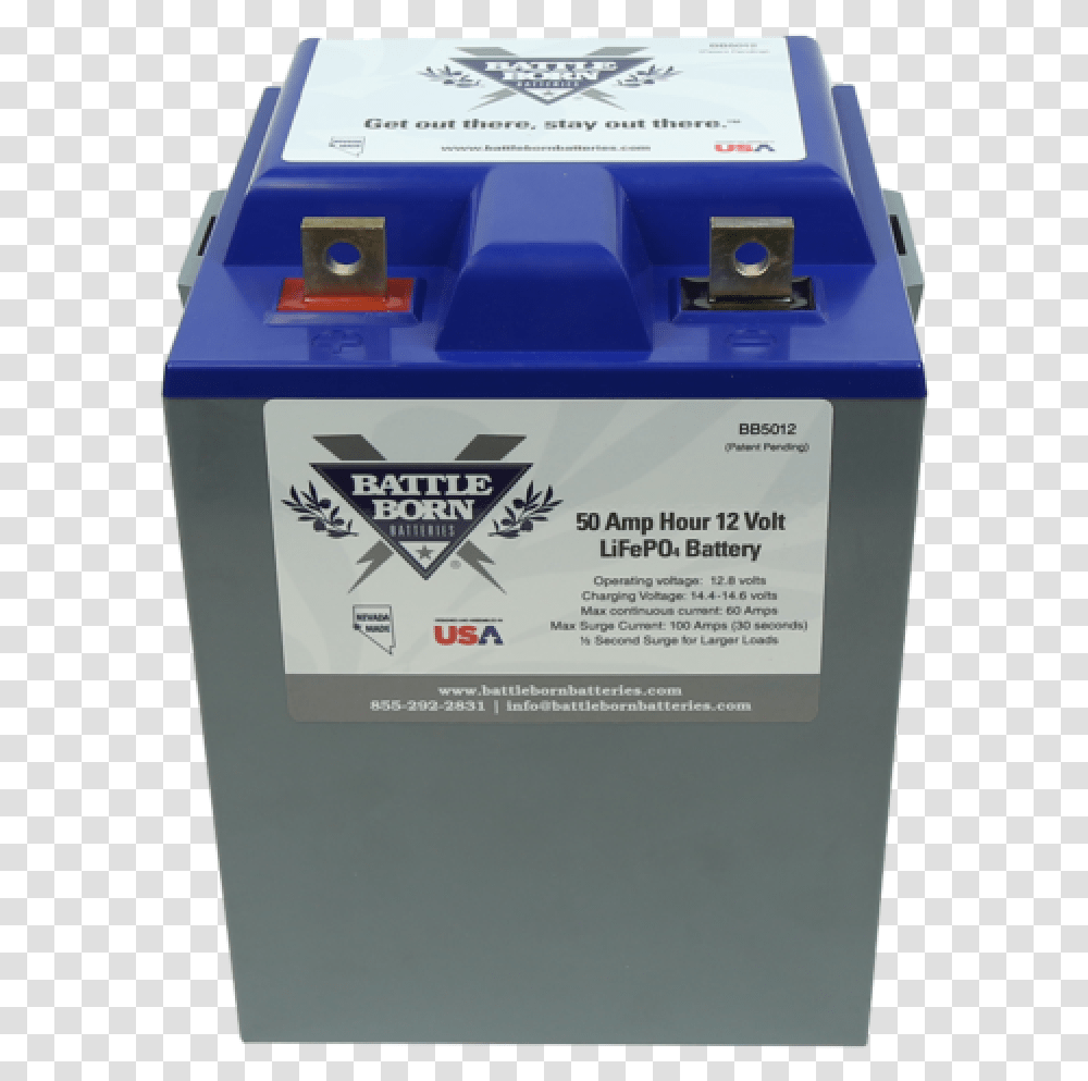 12v Lifepo4 Deep Cycle Battery Electric Battery, Electrical Device, Box, Fuse, Machine Transparent Png