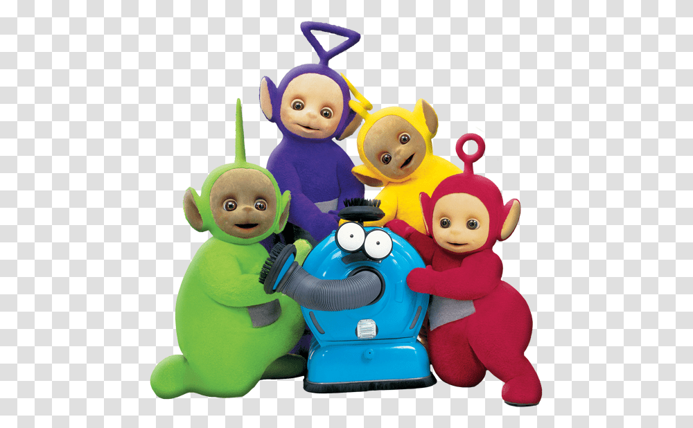 Teletubbies Image Teletubbies Teletubbies And Noo Noo, Toy, Figurine, Inflatable Transparent Png