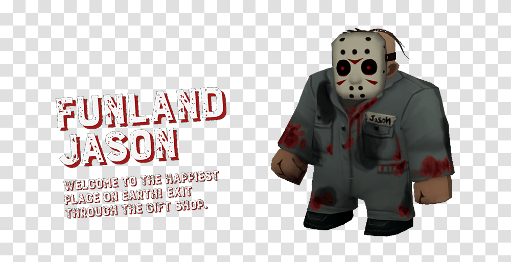 13th Killer Puzzle Jason Image Mask, Person, Clothing, Performer, Coat Transparent Png