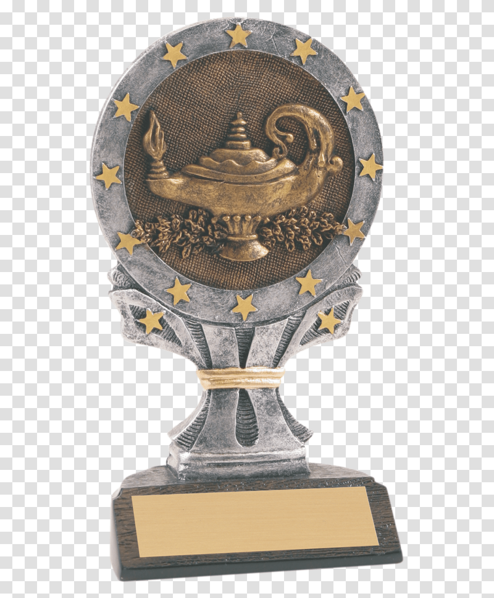 14 Baseball All Star Trophies, Bronze, Emblem, Pottery Transparent Png