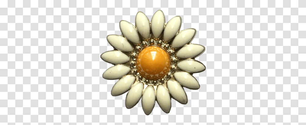 14 Whiteorange Flower Concho Screw Back Zinc C2146 Lovely, Jewelry, Accessories, Accessory, Brooch Transparent Png