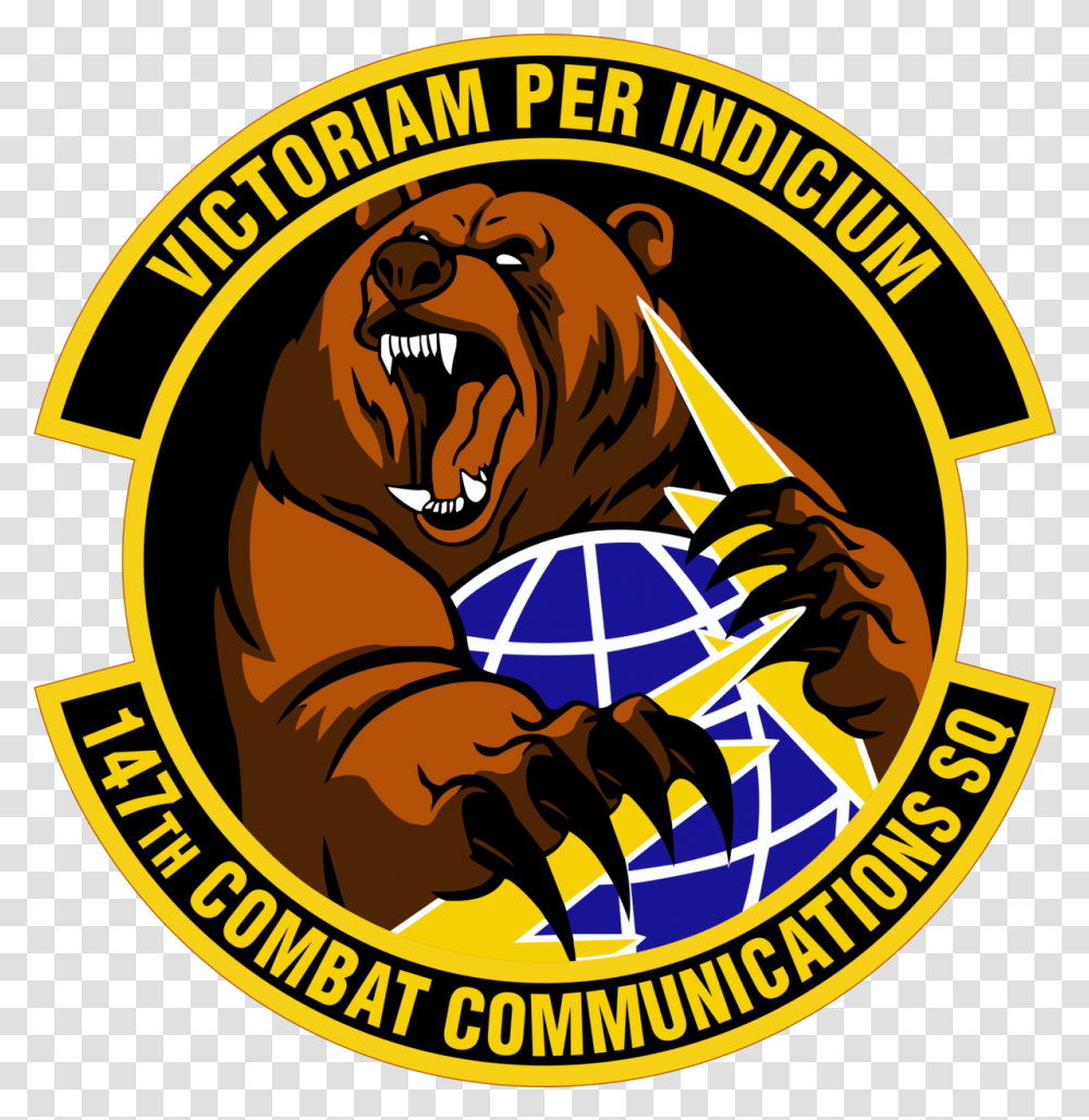 147th Combat Communications Squadron 87 Fss, Wildlife, Animal, Symbol, Mammal Transparent Png