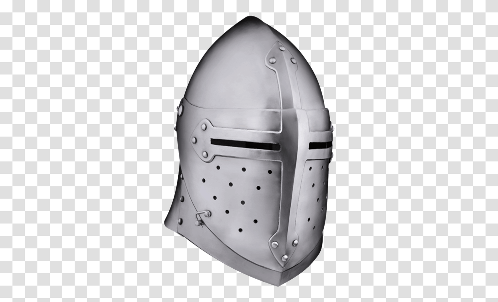 14th Century English Helmet, Armor, Apparel, Crash Helmet Transparent Png