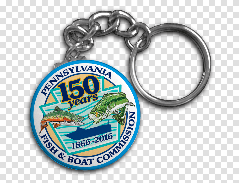 150th Anniversary Round Key Chain, Logo, Trademark, Lager Transparent Png