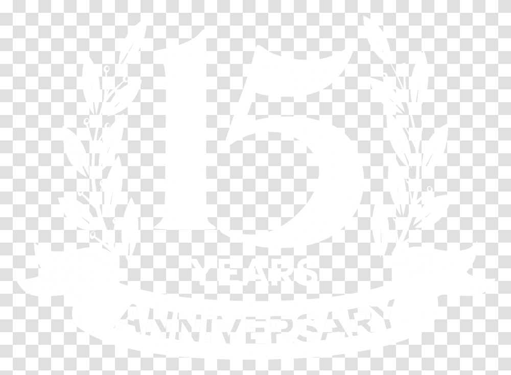 15th Anniversary Illustration, Number, Stencil Transparent Png
