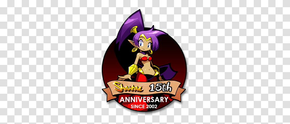 15th Anniversary Of Shantae Gbc 6 Shantae Art Style, Poster, Advertisement, Graphics, Performer Transparent Png