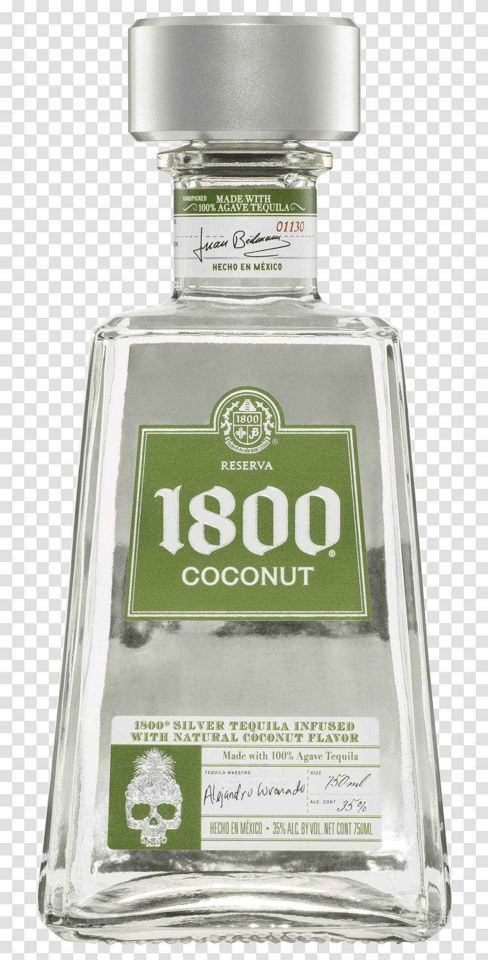 1800 1800 Tequila, Liquor, Alcohol, Beverage, Drink Transparent Png