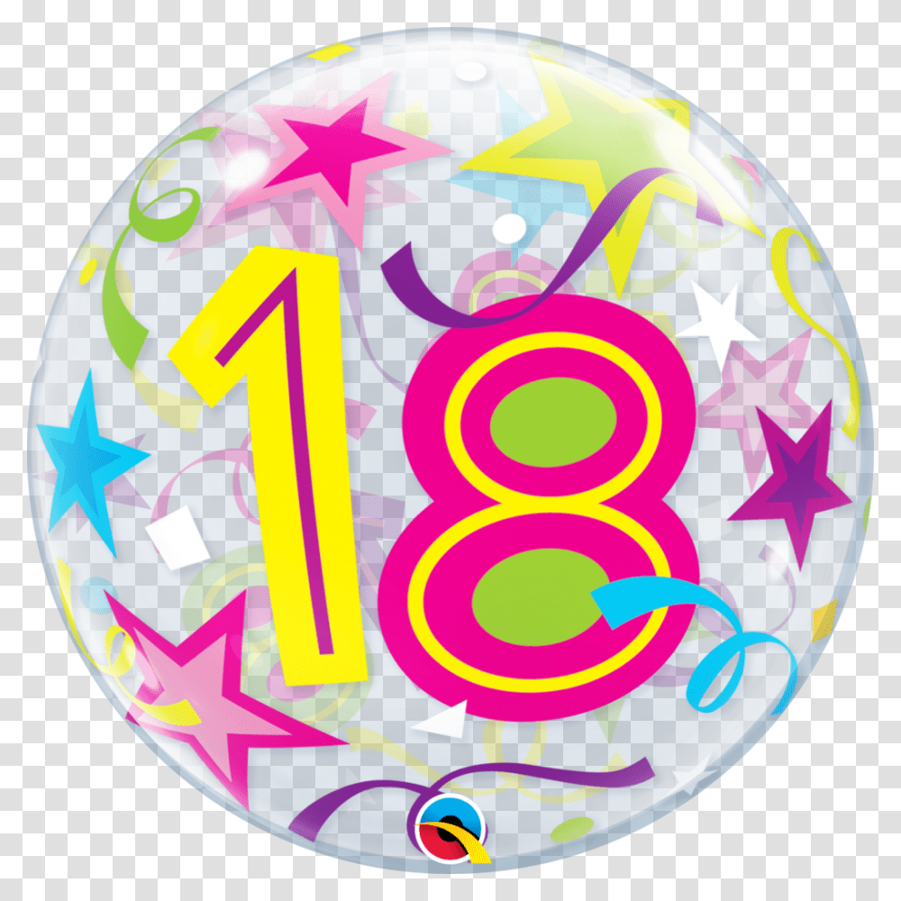 18th Birthday, Number, Ball Transparent Png