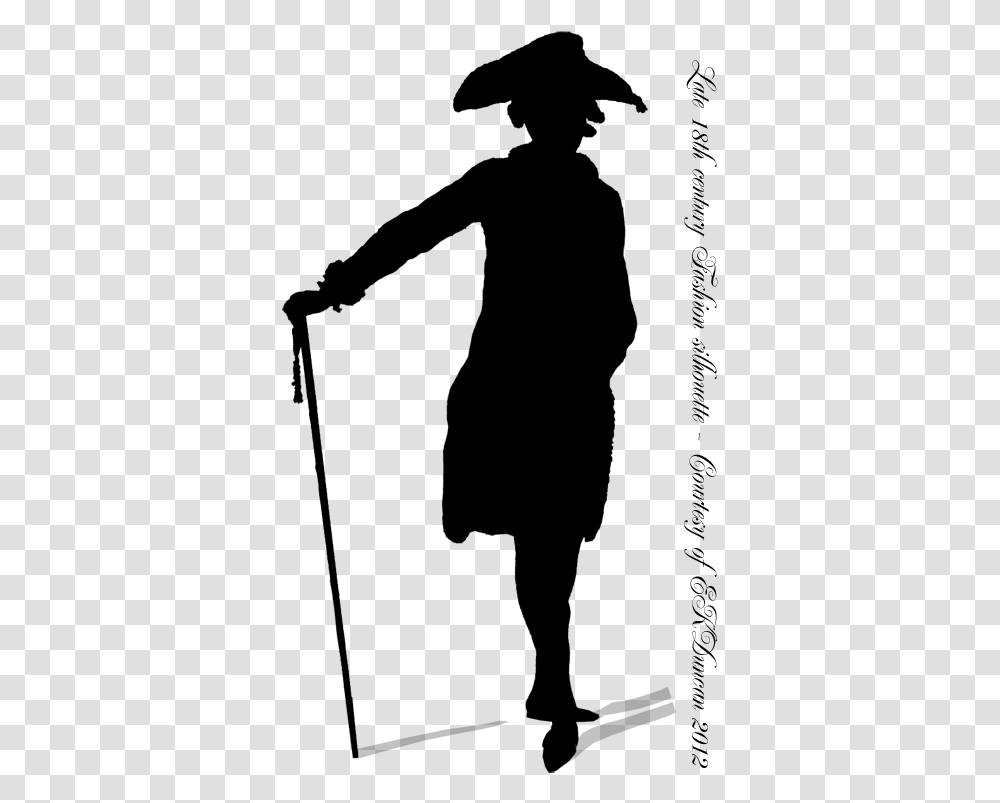 18th Clipart 18th Century Man Silhouette, Gray, World Of Warcraft Transparent Png