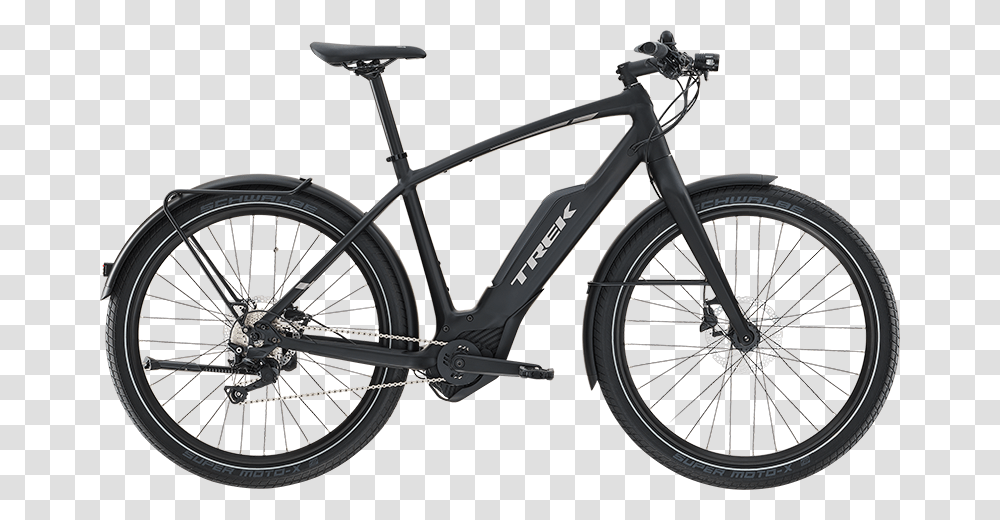 19 A Primary Trek Super Commuter, Wheel, Machine, Mountain Bike, Bicycle Transparent Png