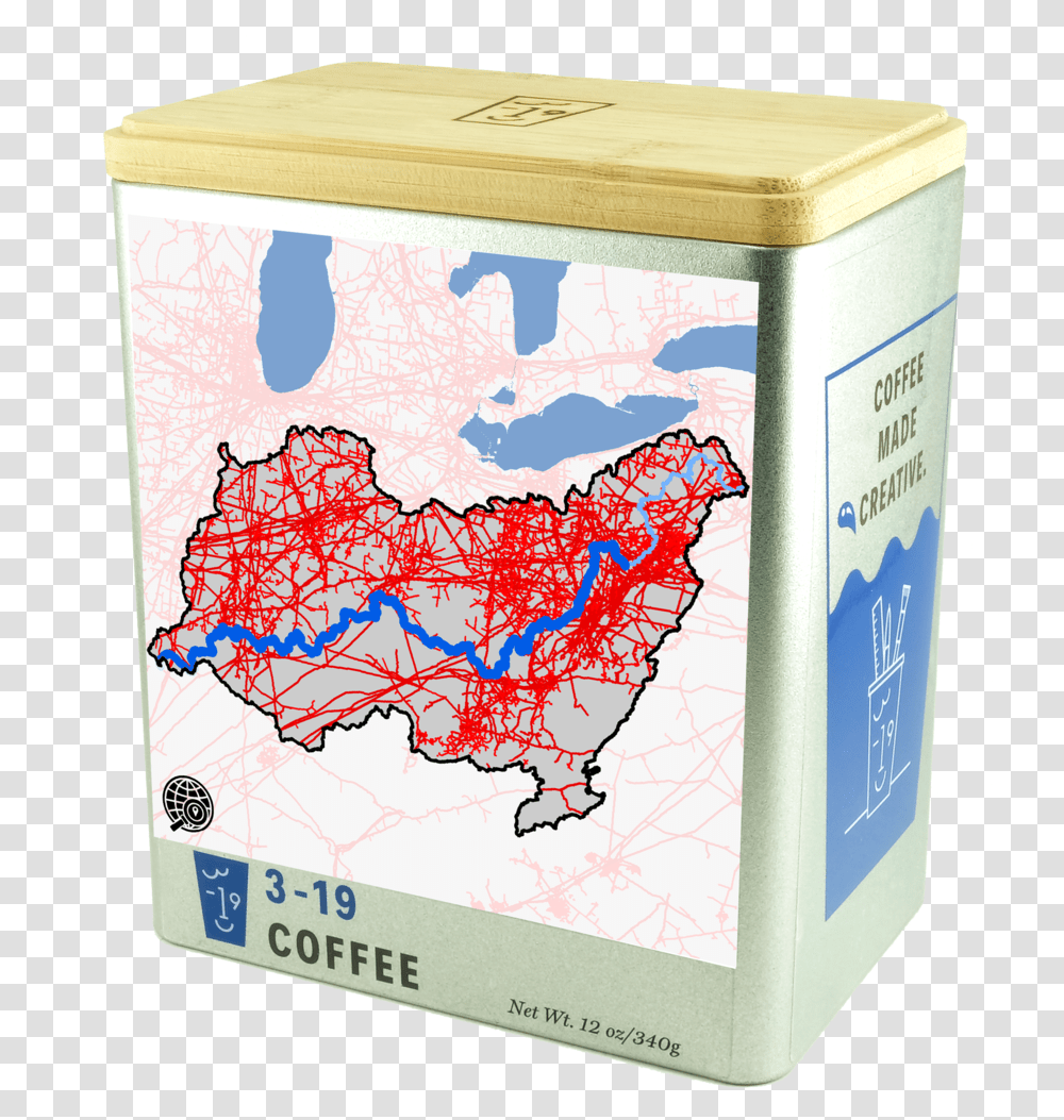 19 Coffee, Map, Diagram, Box, Atlas Transparent Png