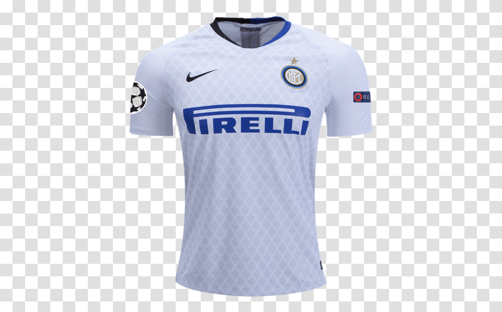 19 Inter Milan Away Champions League Soccer Jersey Inter Milan Away Kit 18, Apparel, Shirt Transparent Png