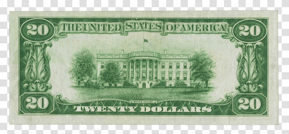 1928 Gold Certificate Old 1928 20 Dollar Bill Transparent Png