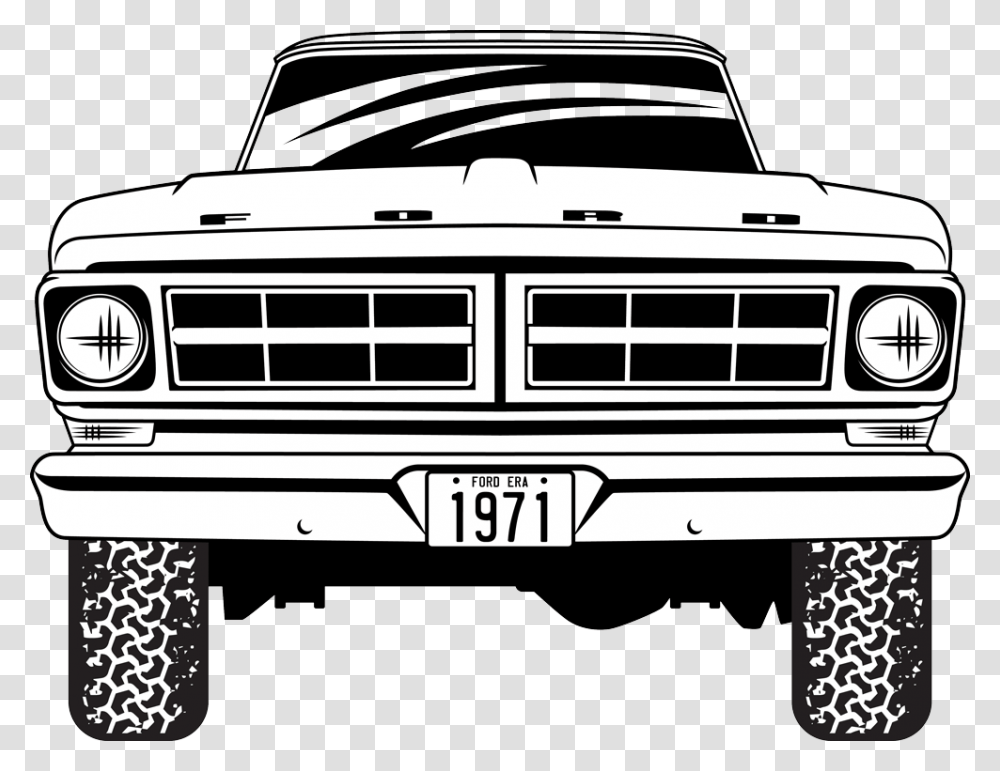 1970s Ford F100 Clipart, Truck, Vehicle, Transportation, Bumper Transparent Png
